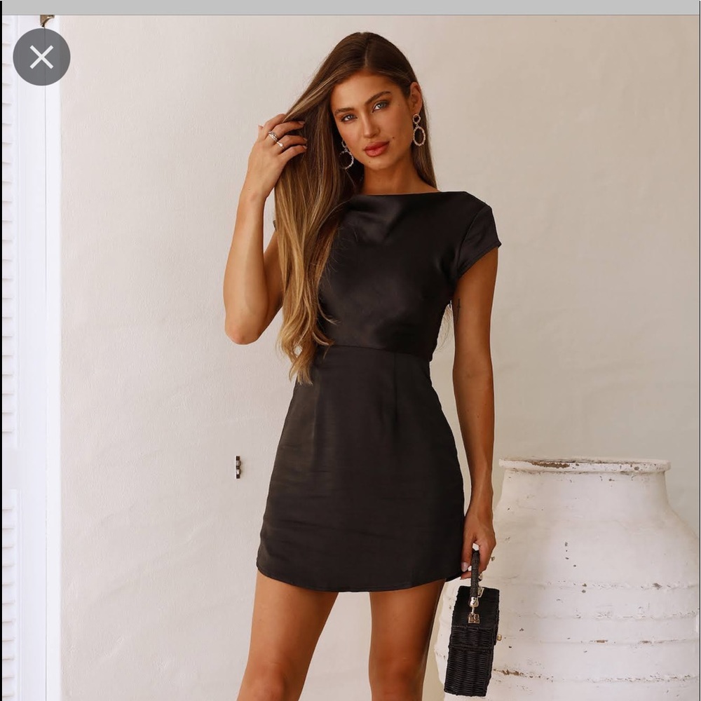 Hello Molly Positions Black Dress